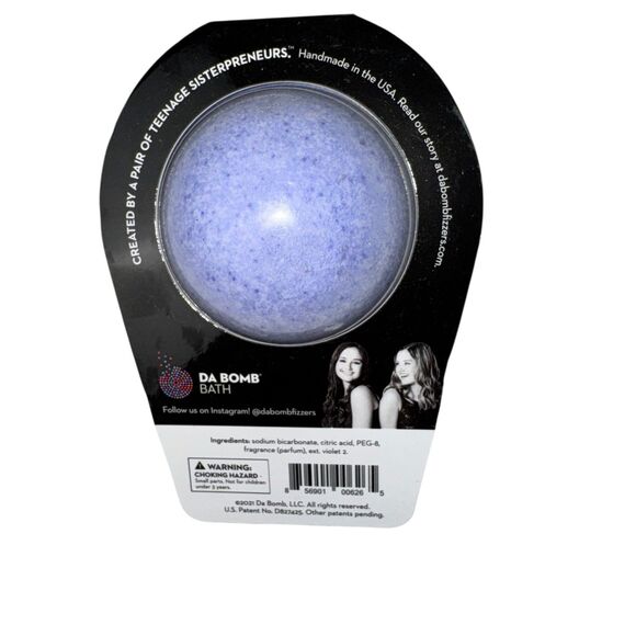 Da Bomb Bath Fizzer "F" Bomb Lavender Scent Calming  3.5 oz - Picture 2 of 2